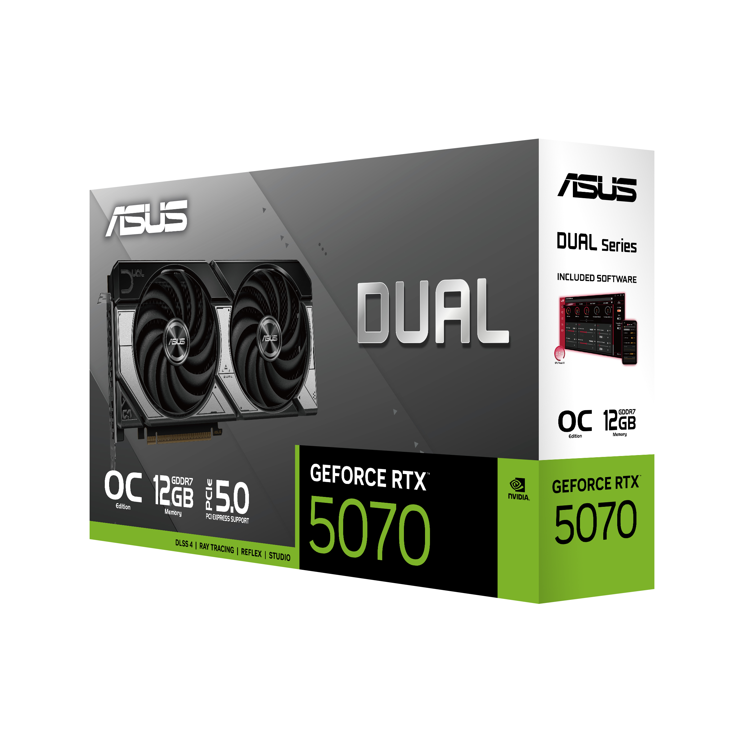 Видеокарта ASUS DUAL RTX5070 O12G