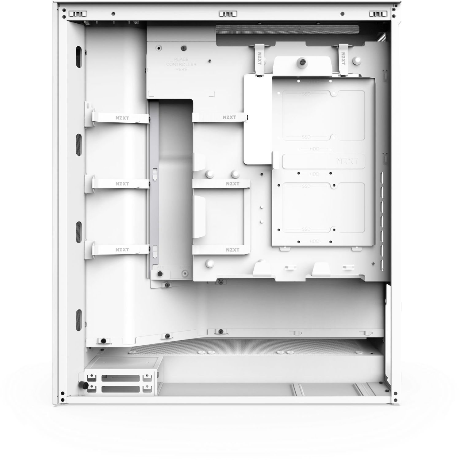 Корпус ПК без блока питания NZXT CM-H72FW-01